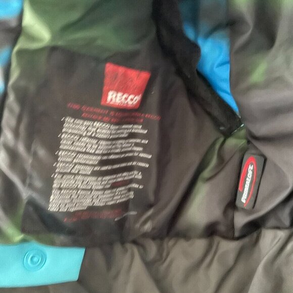 Helly Hansen Professional Floria Insulated Ski Snow Jacket Coat Blue Size Medium - Picture 15 of 15